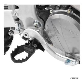 Zeta Max Foot Pegs - Honda CRF250R - Black