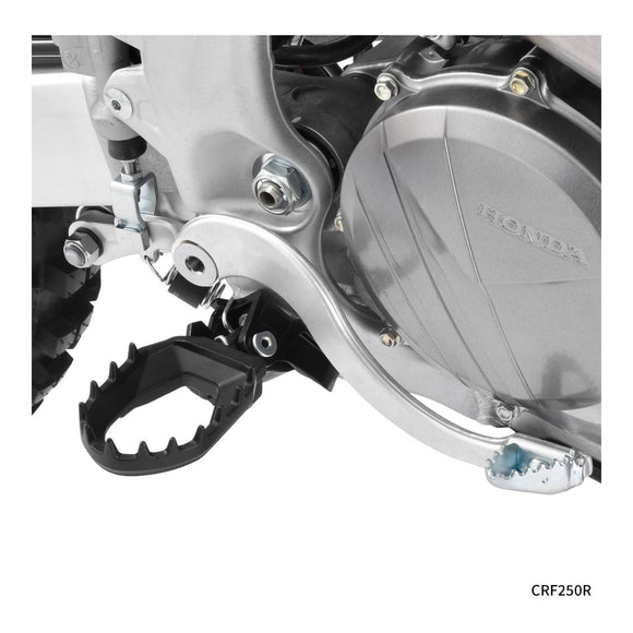 Zeta Max Foot Pegs - Honda CRF250R - Black
