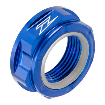 Zeta Axle Nut M22 x 32 P1.5 H12L - Blue