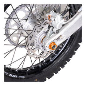 Zeta Axle Nut M22 x 30 P1.5 H17 - Orange