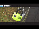 Oxford Boss Alarm 16mm Padlock - Black (Unpackaged)