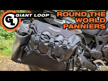Giant Loop Round The World Panniers '26 - Black (90L)